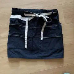 エプロン (黒・ベージュ・紺色)3点セット