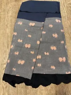 ミナペルホネン　百草　サロン　コラボスカート美品　定番　安藤明子のサムネイル