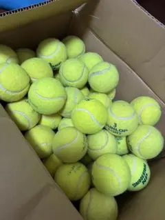 中古 硬式テニスボール 100球＋α(おまけ) - メルカリ