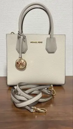 【美品】マイケル・コース　センタージップ　サッチェル　ミディアム　2WAYバック