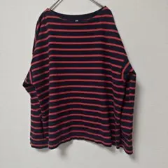 00s old uniqlo ボーダーロンT y2k cityboy