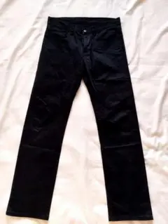 OLD UNIQLO　ユニクロ ブラック５ポケットパンツW７９ｃｍ