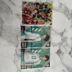 ハイキュー!! ブロマイド 3枚セット