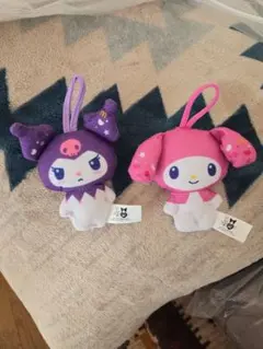 サンリオ マスコット ぬいぐるみ クロミ マイメロディ 2点セット