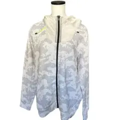 【美品】ニューバランスゴルフ フルジップパーカー ホワイト M メンズ