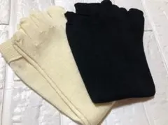 新品　日本製　おやすみ　冷え取り　シルクとウール混5本指ソックス　靴下　2足