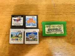k1030-23★3DS DS GBA ソフト まとめて5点 ドラゴンクエスト等