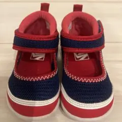 VANS ベビーサンダル 13cm ネイビー/レッド