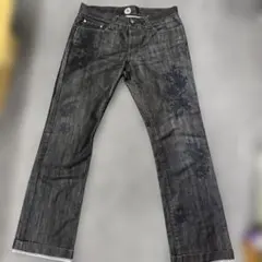 美品EPOCA UOMO デニムパンツ ブラック50サイズのサムネイル