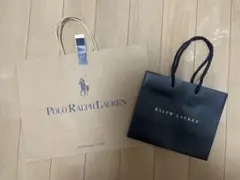 【新品・未使用品】ポロラルフローレン 紙袋 ショッパー 大1枚小1枚 まとめ売り