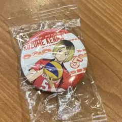 【送料込】ハイキュー!! くら寿司 ビッくらポン 缶バッジ 孤爪研磨