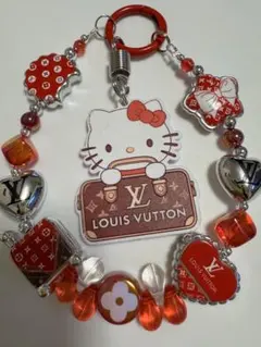 ハローキティ LV風キーホルダー