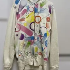 FRANKLIN MARSHALL カラフルパーカー Lサイズ　ダブルジップのサムネイル