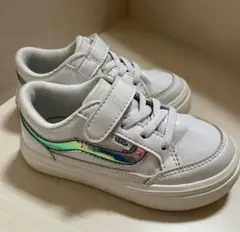 VANS 子供用スニーカー　白　17cm