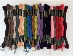 刺繍糸　まとめ売り　Cosmo 23本