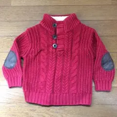 Baby GAP キッズ　ニット セーター　肘パッチ