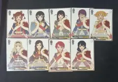 WS トリコロールファイト アイドルマスターシリーズ 箔押しPRカード6種