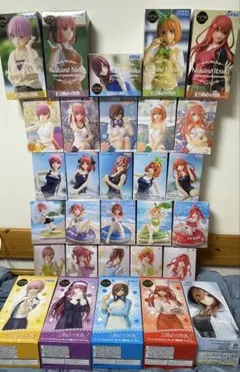 五等分の花嫁　ごとよめ　フィギュア　コンプリートセット　各種　まとめ売り　30個