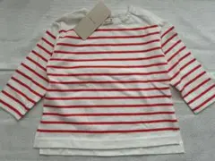 petit main【リンク】パネルボーダーT(キッズサイズ)80