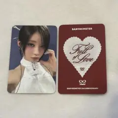 [韓国限定] BABYMONSTER 2周年 メンバーシップ 特典 トレカ アサ