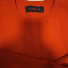 お買い得‼️希少です‼️CABaN コットンカシミヤ クルーネックニット