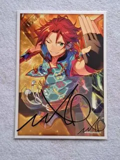 あんスタ　サインステッカー　真緒