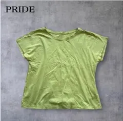 PRIDE 半袖カットソー Tシャツ ライトグリーンのサムネイル