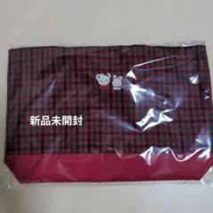 ファミリア チェックレッスンバッグ