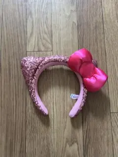 ユニバ キティ ピンク カチューシャ