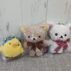 リラックマ　ぶらさげぬいぐるみ　LOFT　コリラックマ　キイロイトリ　ぬいぬい