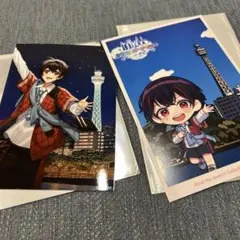 カラフルピーチ ゆあんくん タワー ポストカード ブロマイド 名古屋