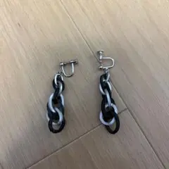 チェーンリンクデザイン イヤリング