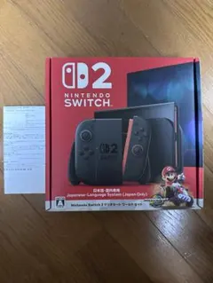 NINTENDO switch2 本体　マリオカート付き　新品
