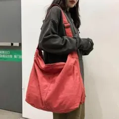 ニュースペーパーバッグ メッセンジャービンテージ　ショルダーバッグ 赤 1414