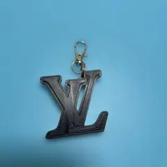 VLロゴ キーホルダー ブラック ホワイト 2個セット