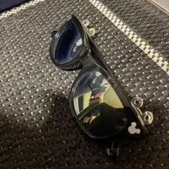 ミッキーマウス ロゴ ブラック サングラス