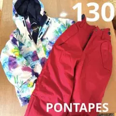PONTAPES スノーボードウェア 130サイズ　上下