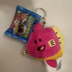 【美品】たべっ子水族館　まんぼう　ぬいぐるみ　キーホルダー