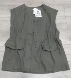 新品タグ付き　しまむら　ミリタリーベスト