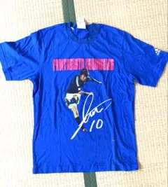 adidas サッカーTシャツ 中村俊輔 10番 キリン 日本代表ワールドカップ
