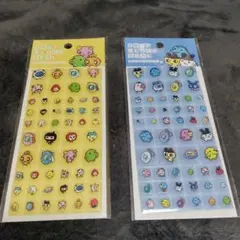 2枚セット　【国内正規品】　たまごっち　タイルシール　ドロップブロックシール