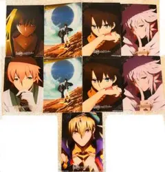 Fate　ジャンボカードダス　クリアビジュアルポスター
