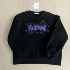 お値下げタイムセール！新品　 裏起毛クロミトレーナー サイズ150 ブラック