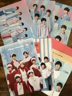 なにわ男子　ローソン　クリアファイル