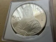 フランス 100フラン銀貨1993年 ルーブル美術館200周年記念 モナリザ