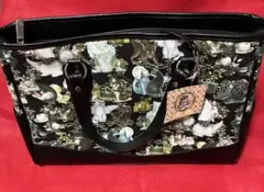 axes femme セブリーヌ総柄ボストンバッグ 猫柄のサムネイル