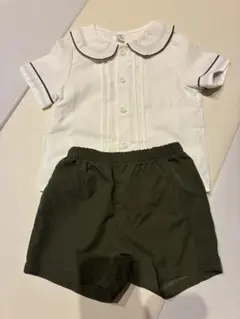 【美品】ベビー服 フォーマル セットアップ 上下セット ベビースーツ セレモニー