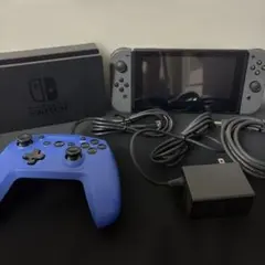 Nintendo Switch 本体 グレー ターボコントローラー付
