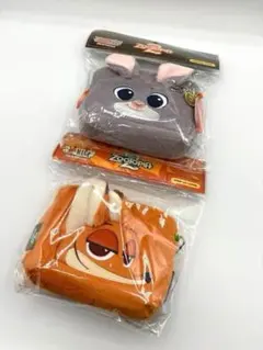 【韓国限定】ズートピア２　コンポーズコーヒー　コラボポーチ　ジュディ&ニック
