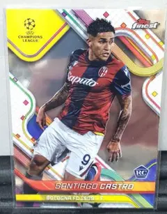 topps finest 2024/25　サンティアゴ・カストロ　ボローニャ